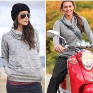 3/$15 Athleta Batwing and Robin Cowl Neck Sweatshirt